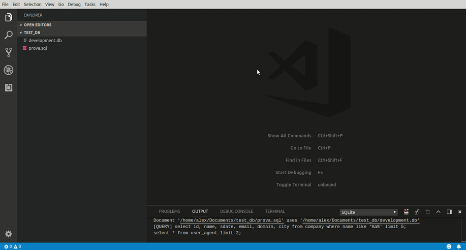 SQLite Workflow