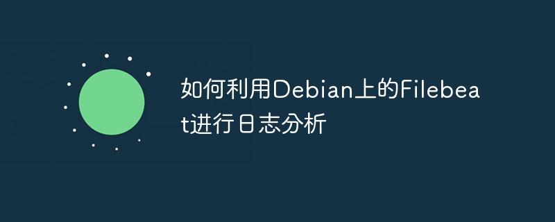 如何利用Debian上的Filebeat进行日志分析