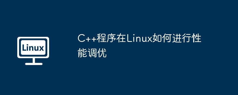 C++在Linux上的性能调优秘籍