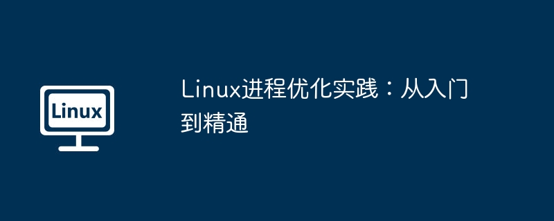 Linux进程优化实践：从入门到精通
