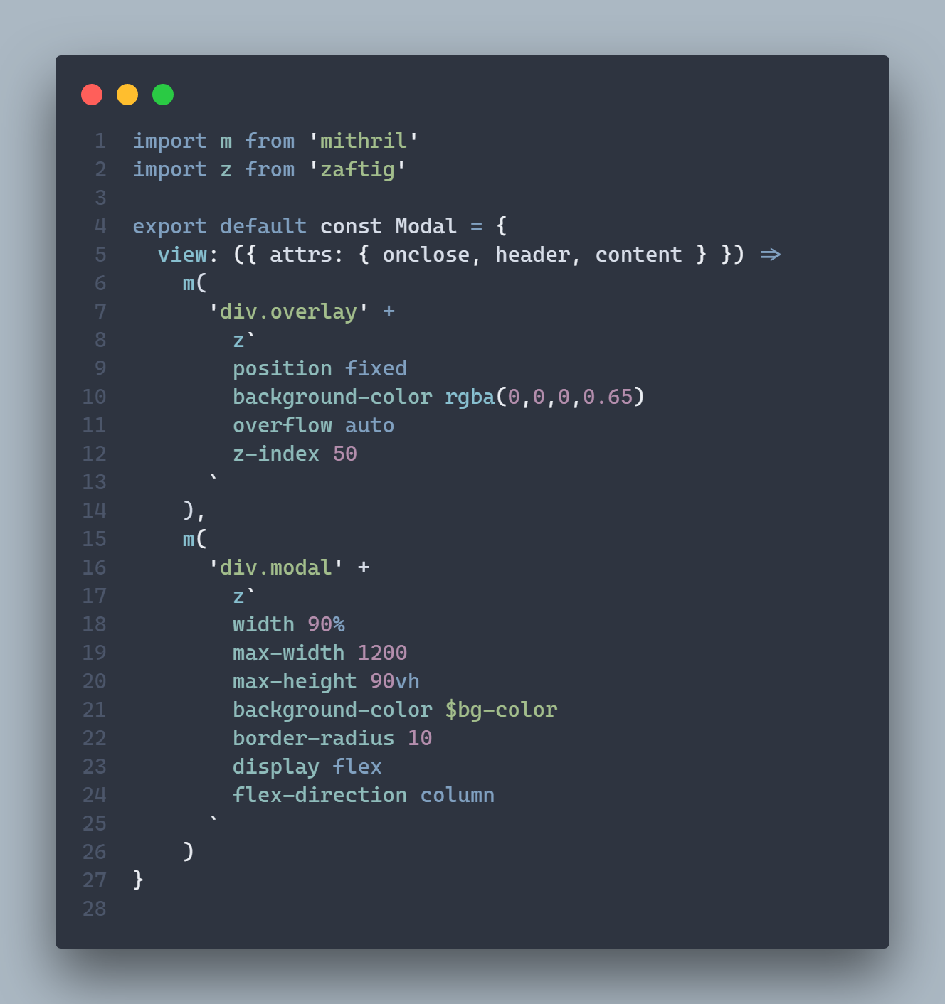 Nord Cascadia Code