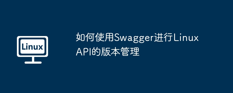 Swagger管理LinuxAPI版本的实用技巧
