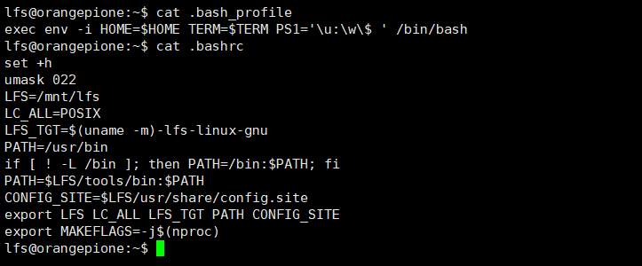 【LFS/从0构建Linux系统】软件包与补丁安装及环境配置