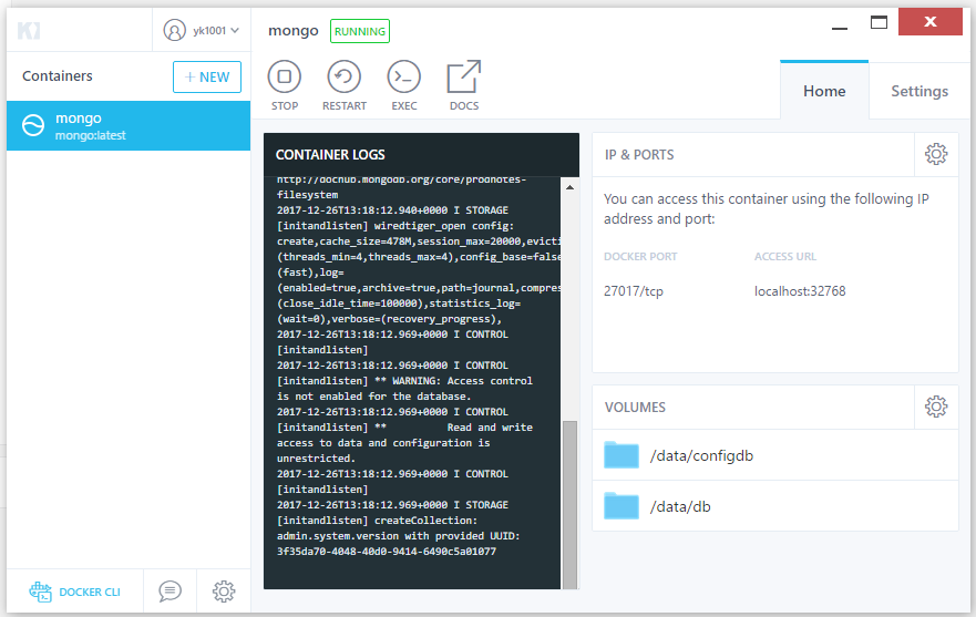 Docker在Win10下的安装和配置
                                                                            原
  