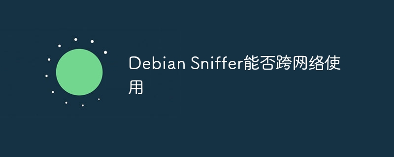 DebianSniffer跨网使用指南及注意事项