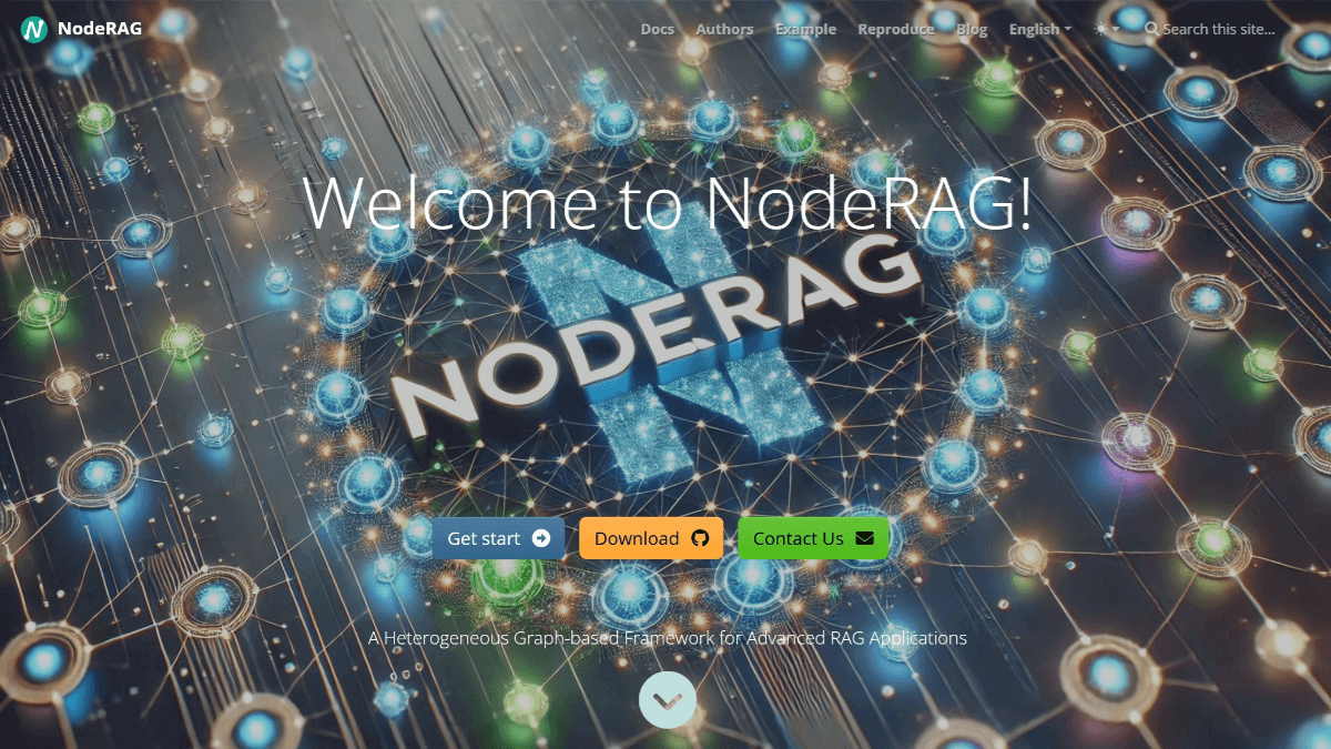 NodeRAG开源系统：异构图智能检索与生成
