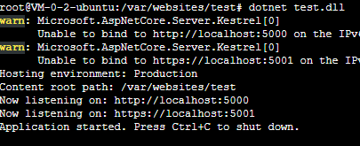 发布 ASP.NET Core 2.x 应用到 Ubuntu