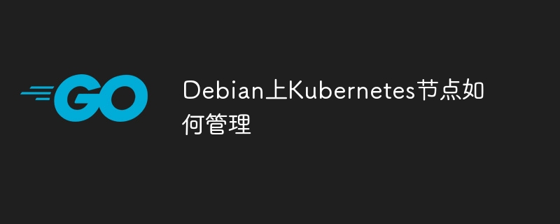 Debian上Kubernetes节点管理实用技巧
