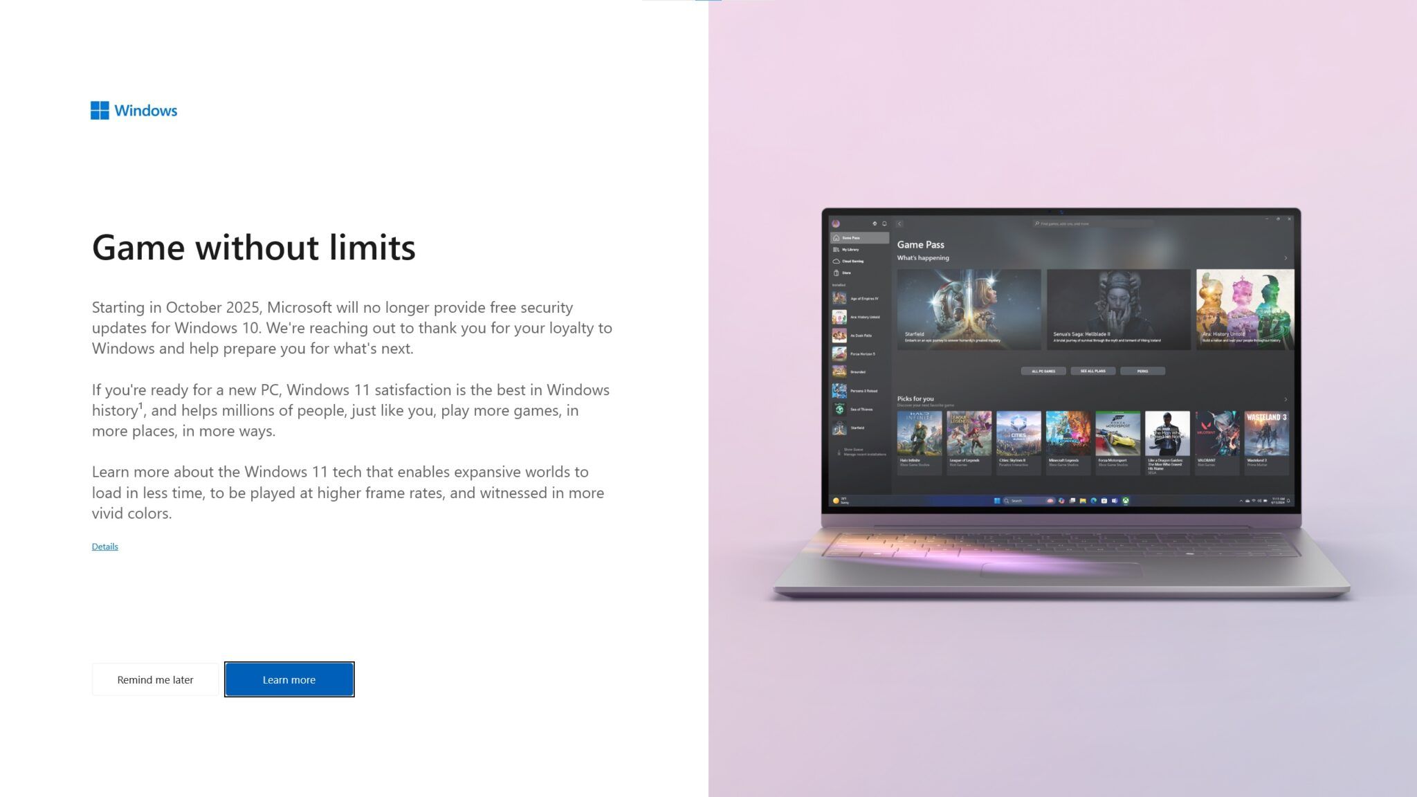 微软强推Win10用户升级至Win11