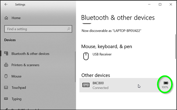 Win10系统检查蓝牙电池电量的技巧