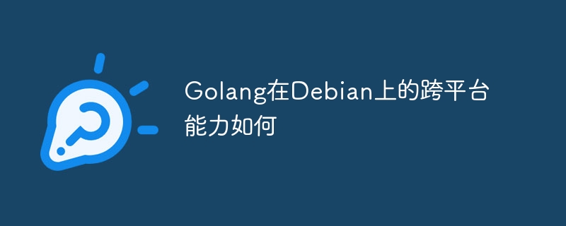 Golang在Debian上的跨平台表现分析