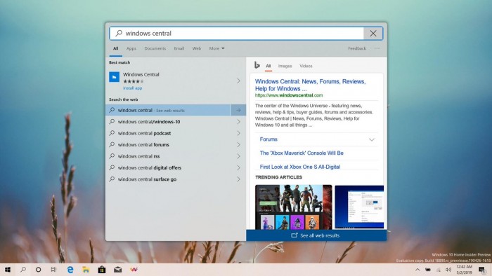 Windows10201H1(1909)标志设计告别尖角矩形