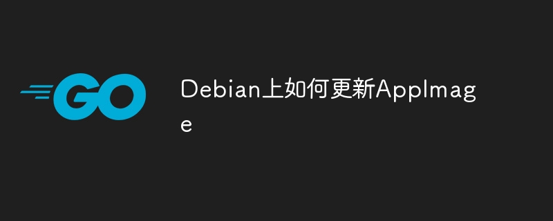 Debian上AppImage更新攻略大全