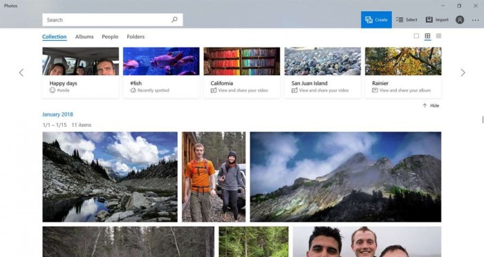 Win10Photos更新：全新布局震撼上线