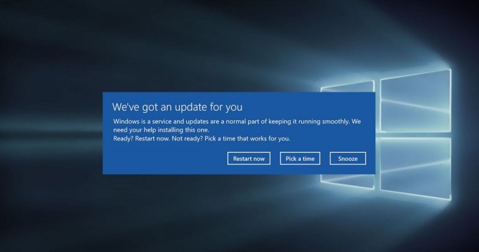 微软修复Win10随机重启BUG问题