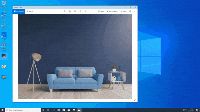 Win10结合必应图像，桌面截图搜索新体验