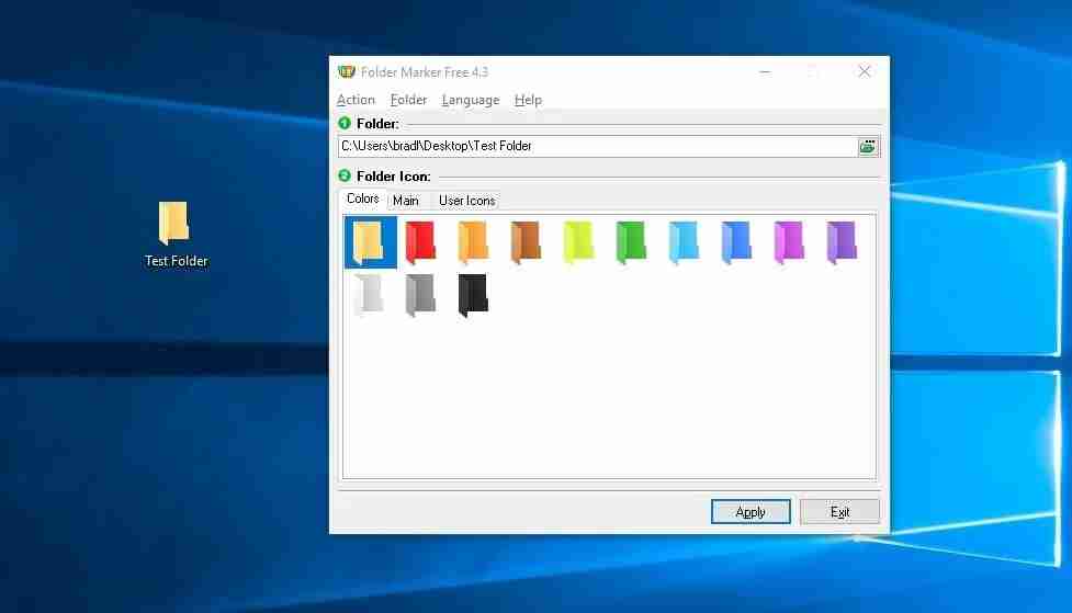Win10系统对文件夹进行颜色编码的技巧