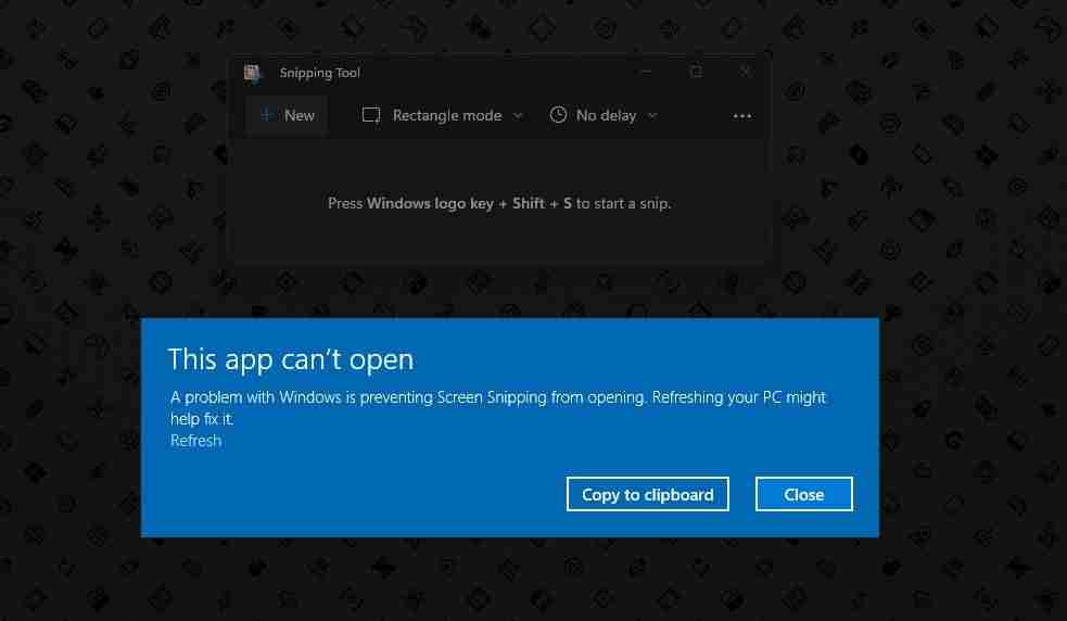 Win11截图工具“此应用程序无法打开”？！(附解决方法)
