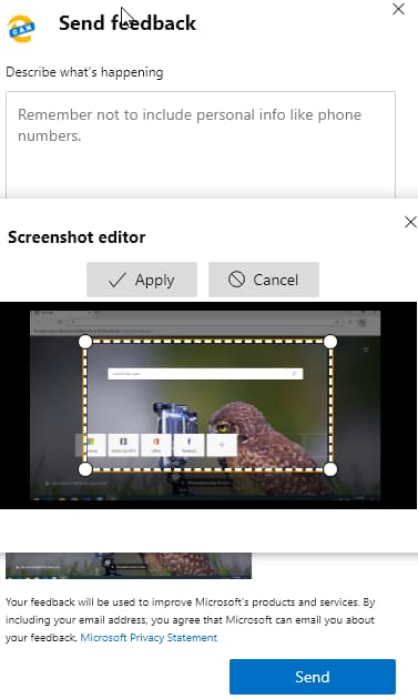 Win10EdgeInsider新版本上线!反馈+截屏编辑器绝了