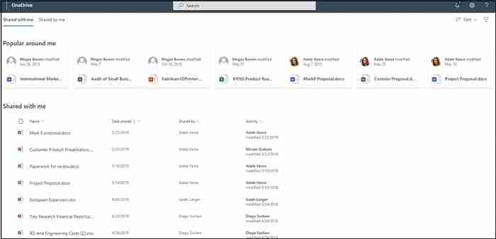 微软OneDrive云盘改进文件评论和周边热门功能