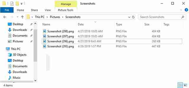 Win10 1903重置屏幕截图计数器的方法教程