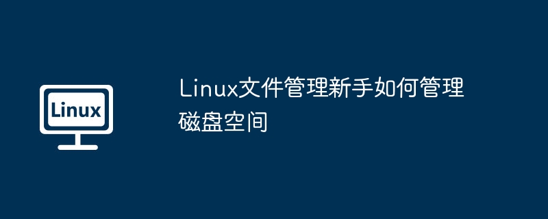 Linux小白别愁！手把手教你高效管理磁盘空间
