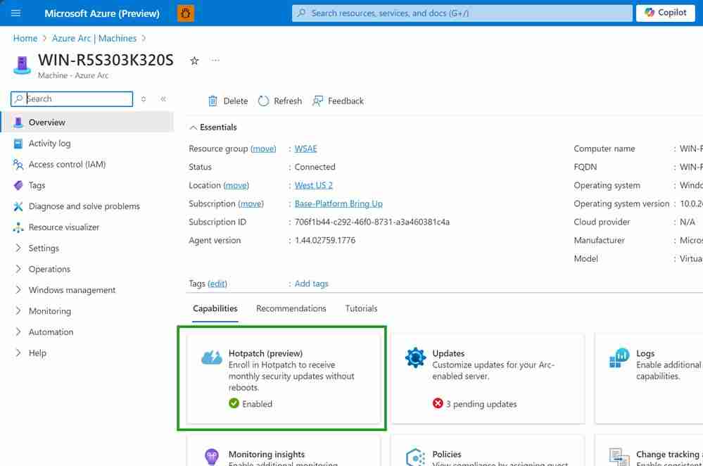微软 Windows Server 2025 首个热补丁将于秋季正式推行
