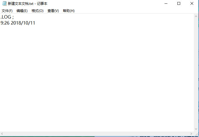 win10系统记事本怎样修改自动记录时间 ？