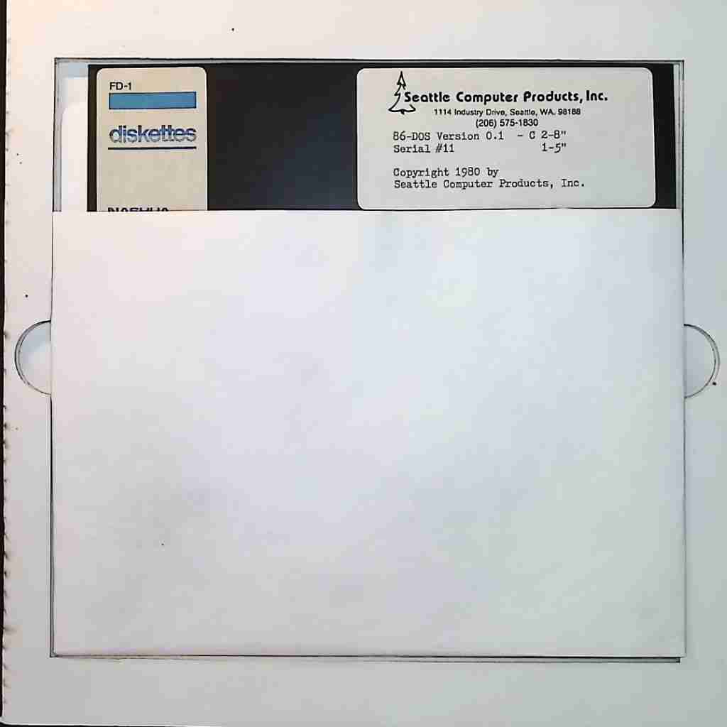 微软 Windows 的祖先 86-DOS 现身网络：距今已 43 年