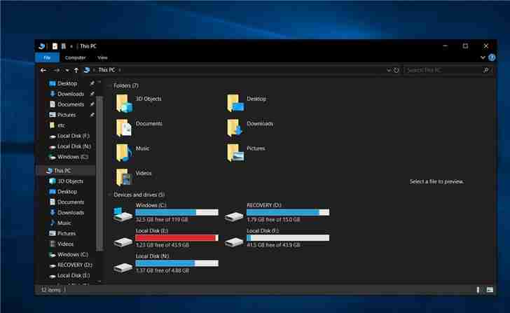 Win10 1909再现bug：文件资源管理器无法右键单击