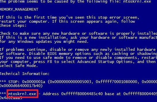 0x0000001a蓝屏代码是什么意思