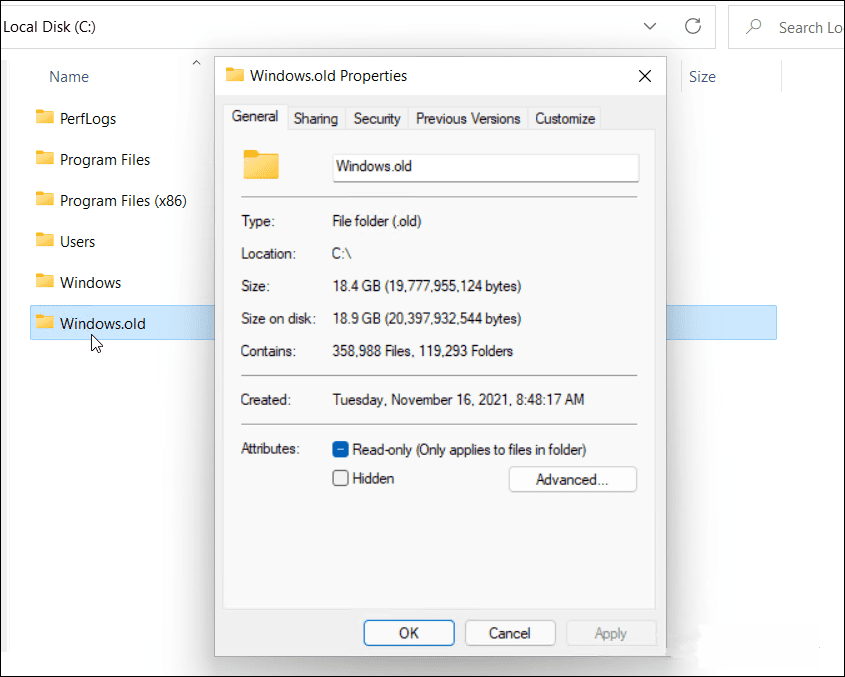 Win11可以删除Windows.old文件吗？删除Windows.old文件的具体方