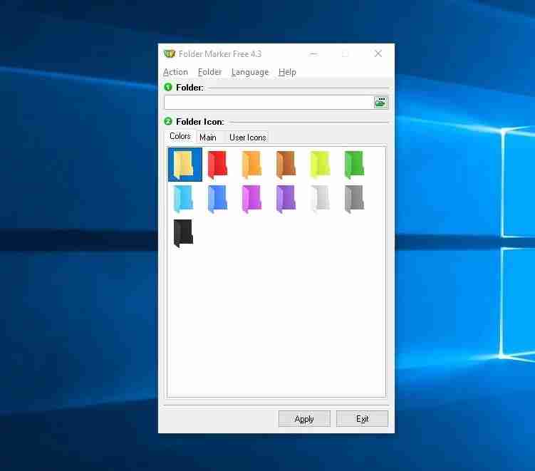 如何在Win10中对文件夹进行颜色编码