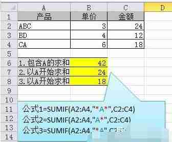 常用的Excel函数介绍