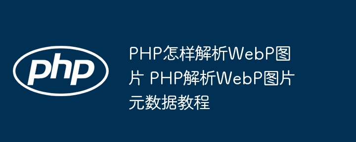 手把手教你用PHP解析WebP图片，轻松搞定元数据