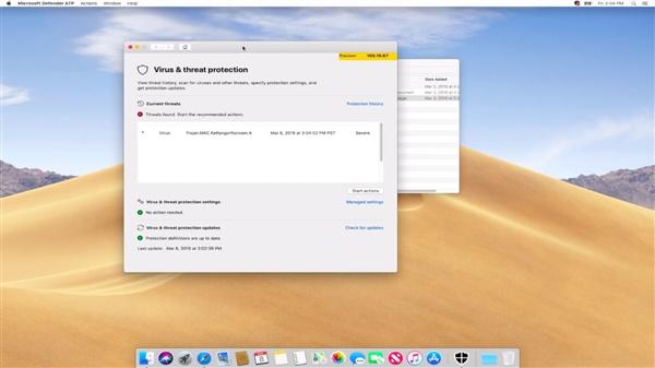Mac终于能用Defender啦！从Win10到macOS的超爽体验