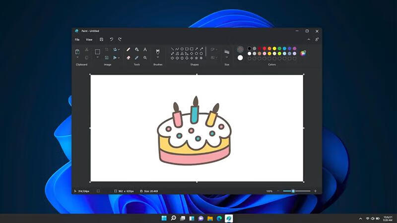 Windows11画图暗黑模式上线，体验升级