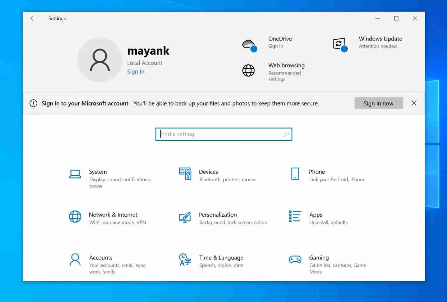 Windows 10 引入新功能：选择微软账户，抛弃本地账户
