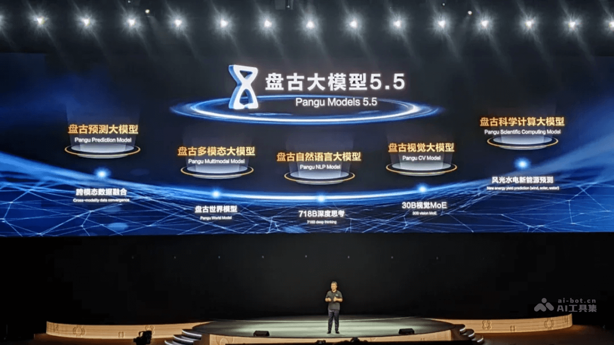 盘古大模型5.5发布，华为AI全面升级