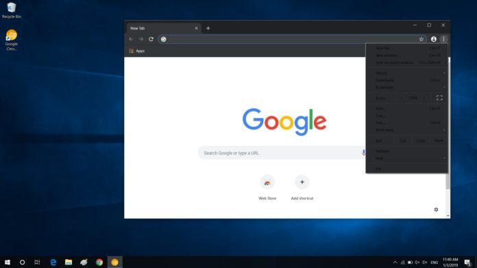 Win10开启Chrome暗黑模式教程