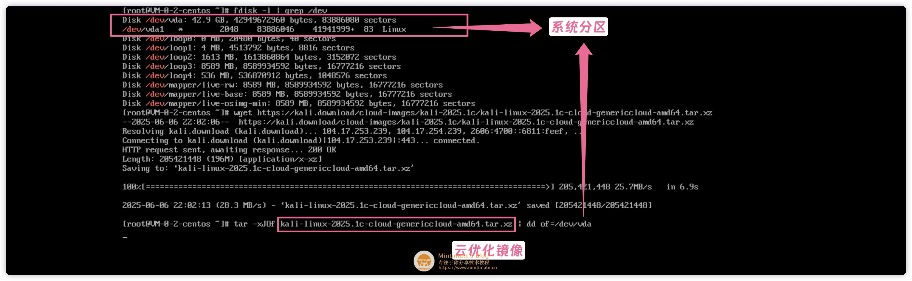 云服务器 Linux 手动 DD 安装第三方 Linux 发行版：原理与实战