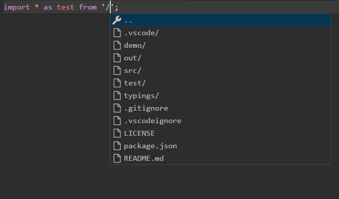 Path Autocomplete
