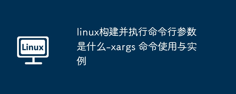 Linux下xargs命令详解与使用实例