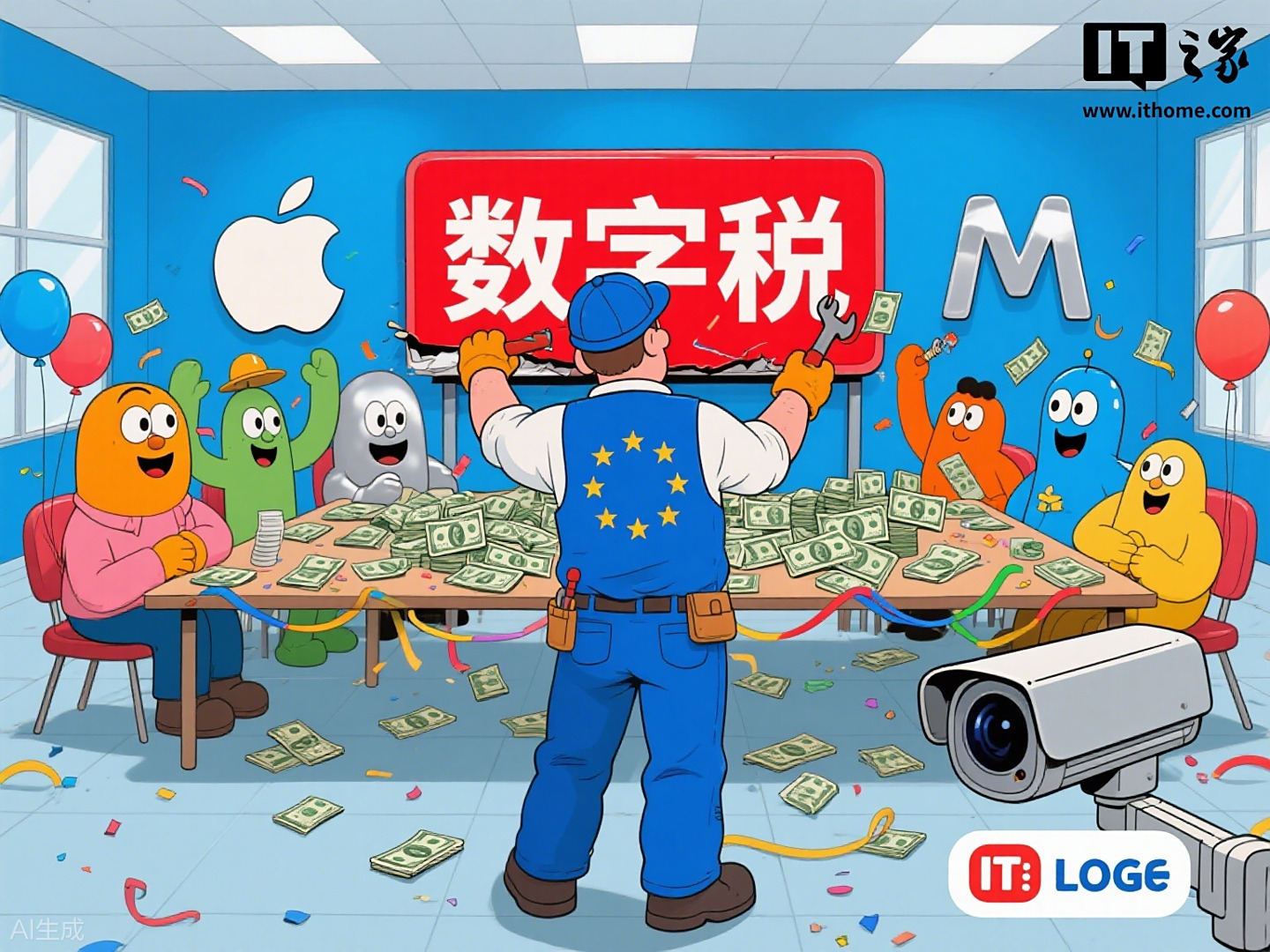 欧盟暂停数字税，苹果Meta暂免征税