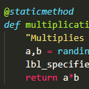 Python Necessities & Theme