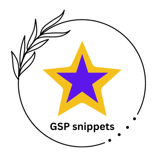 GSP snippets