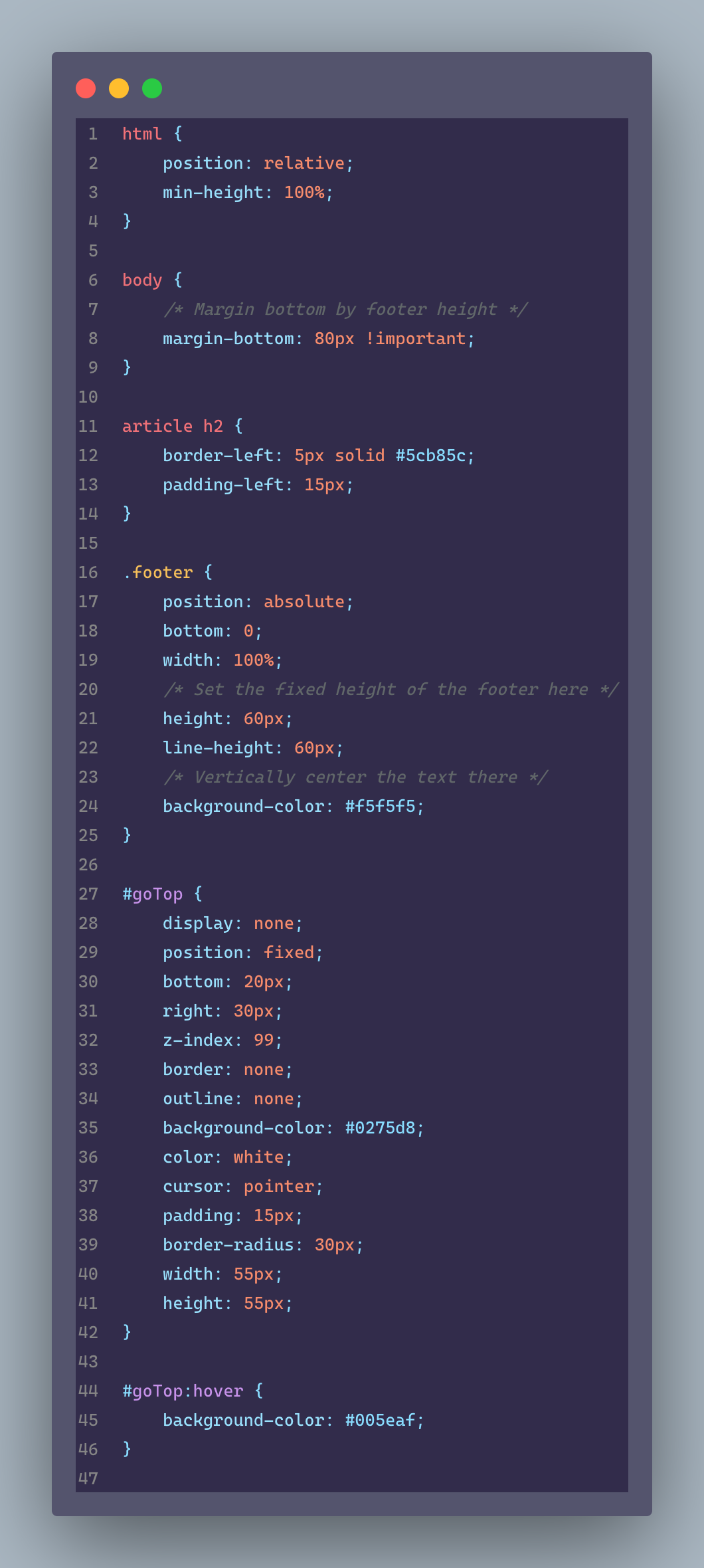 CSS