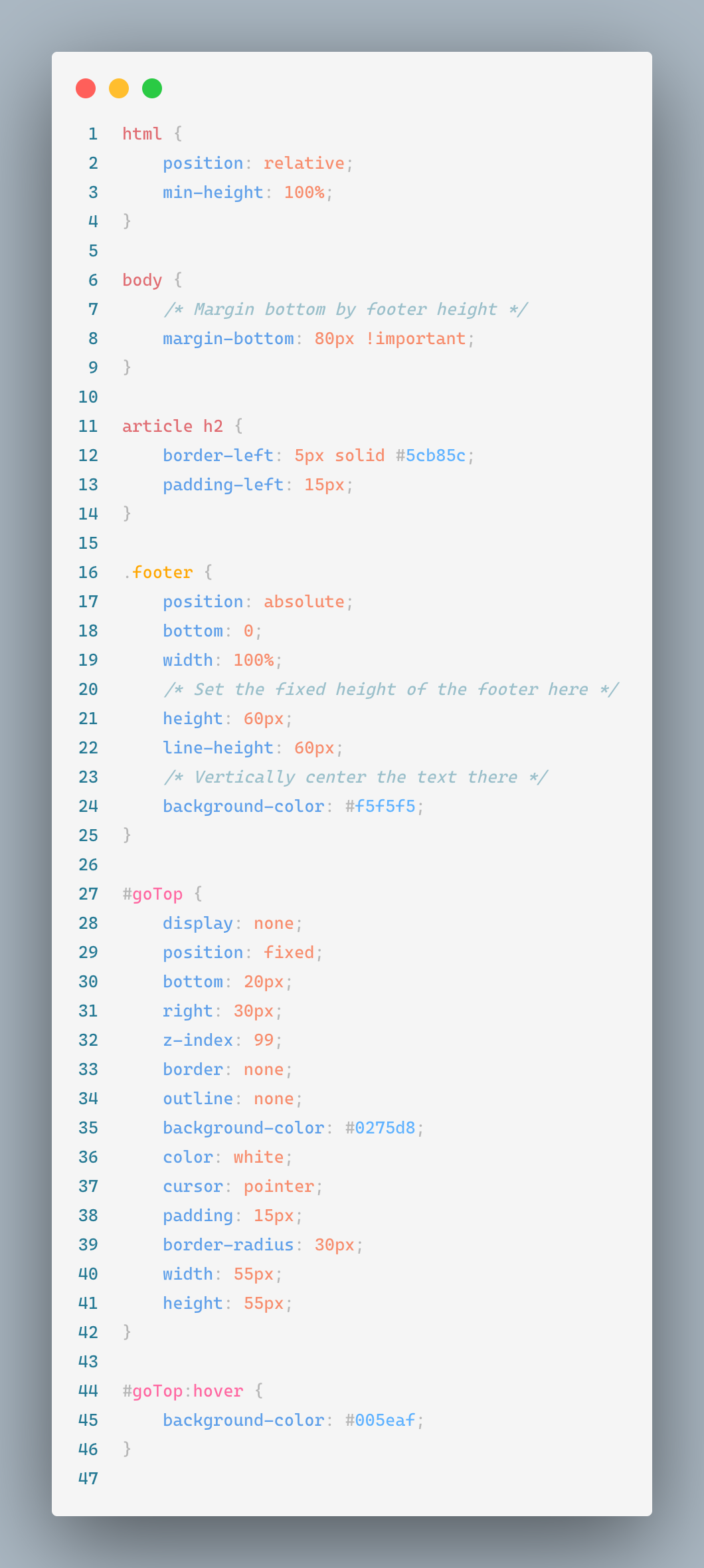 CSS