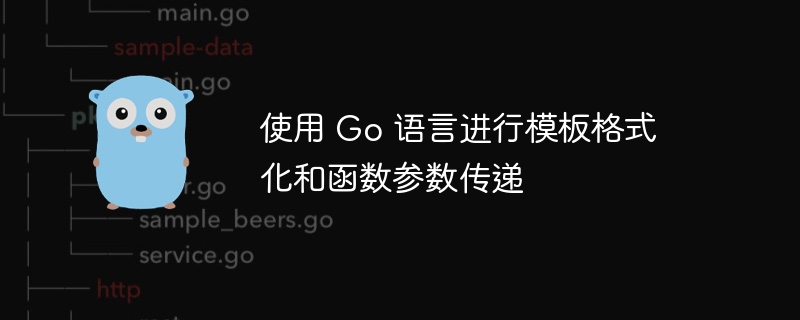 Go语言模板语法与参数传递全解析