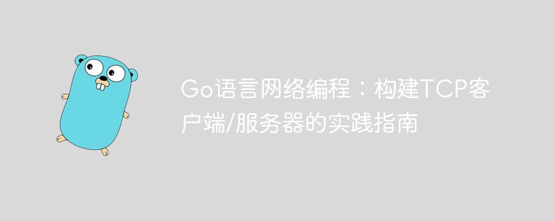 Go语言TCP编程实战教程